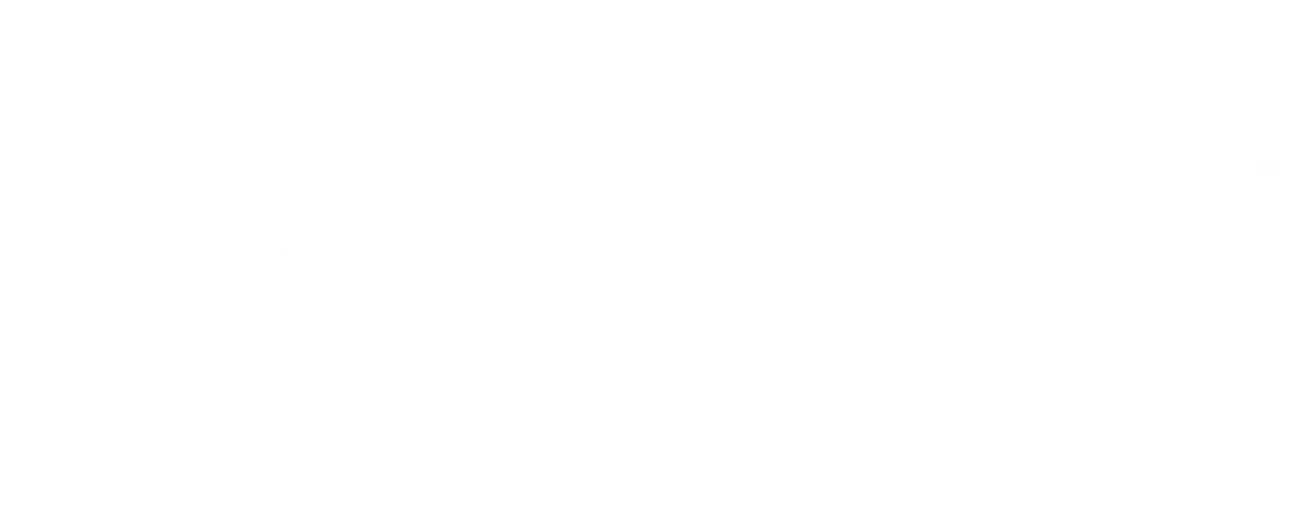 CENTURY 21 Triangle Group White Logo