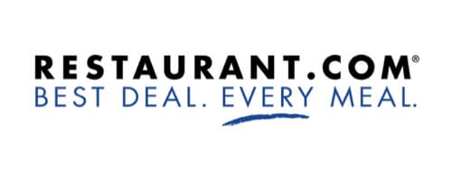 Restaurant.com logo with the slogan 'Best Deal. Every Meal.' representing a discount program for Century 21 agents.