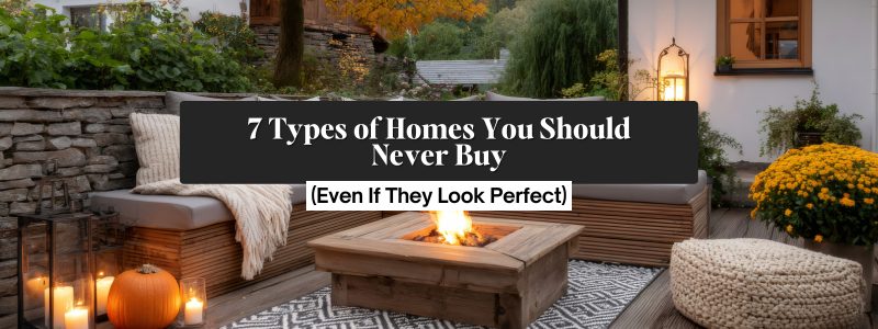 7 Types of Homes You Should Never Buy